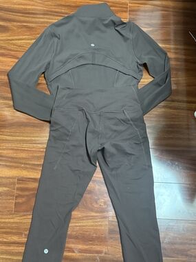 lululemon athletica Dark Brown One-Piece Athletic Jumpsuit Offers Are Welcome